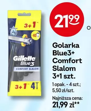 Golarka Blue3+ Comfort Slalom 3+1 szt.