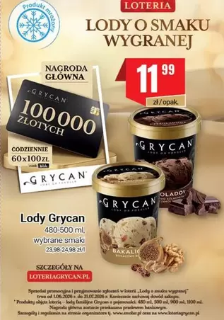 Lody o smaku wygranej