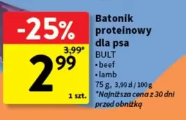 Batonik proteinowy dla psa
