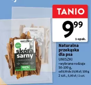 Naturalna przekąska dla psa