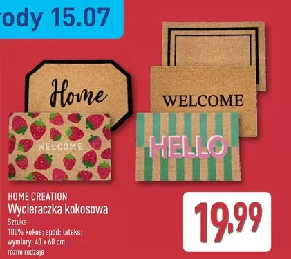 Hello - Wycieraczka kokosowa