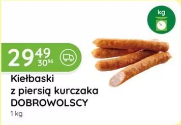 Kiełbaski z piersią kurczaka