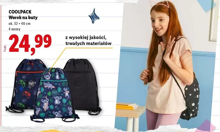 Ok - COOLPACK Worek na buty