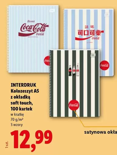 Coca Cola - Koloszeszyt A5