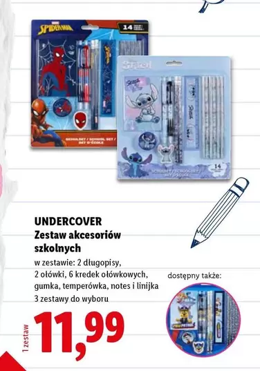 Spiderman - Zestaw akcesoriów szkolnych