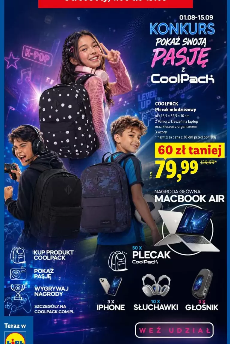Ok - CoolPack plecak