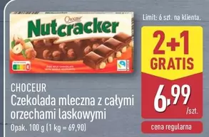 Czekolada mleczna z całymi orzechami laskowymi