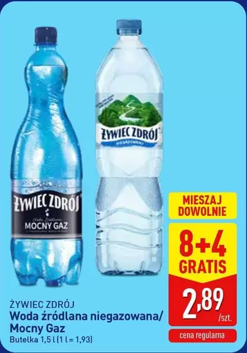 Woda źródlana niegazowana