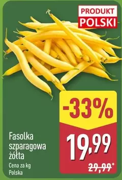 Fasolka szparagowa żółta