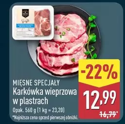 Mięsne Specjały Karkówka wieprzowa w plastrach
