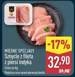 Sznycle z fileta z piersi indyka