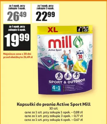 Kapsułki do prania Active Sport