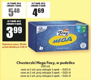 Mega - Chusteczki  Foxy