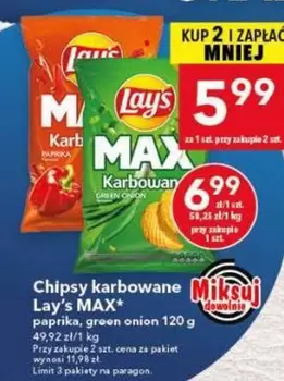 Lay'S - Chipsy MAX Karbowany