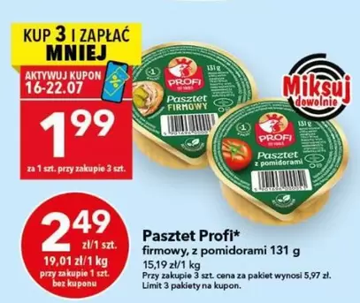 Pasztet firmowy, z pomidorami