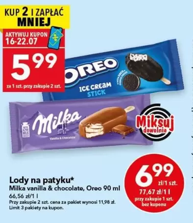 Lody na patyku