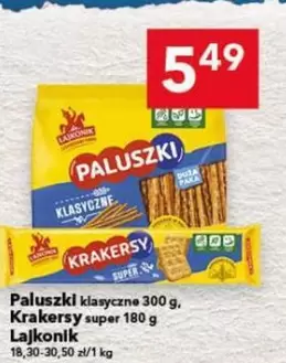 Paluszki klasyczne, Krakersy super