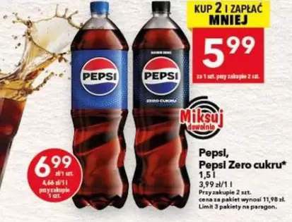 Pepsi - , Zero Cukru
