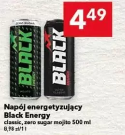 Black - Napój energetyzujący