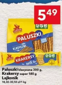 One - Paluszki klasyczne, Krakersy super