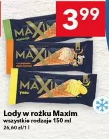 Lody w rożku