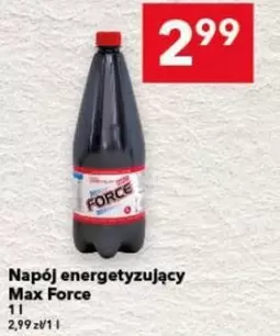 Napój energetyzujący Max Force