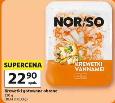 Krewetki gotowane obrane