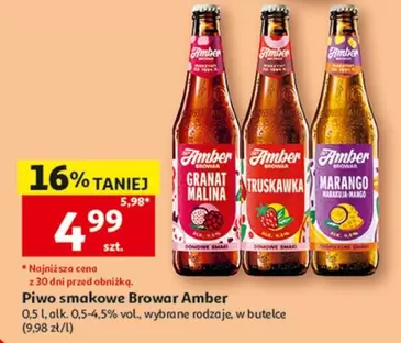 Piwo smakowe Browar Amber