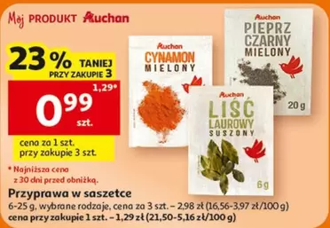 Przyprawa w saszetce