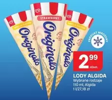 Lody Algida Wybrane rodzaje