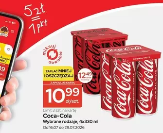 Coca Cola - Wybrane rodzaje