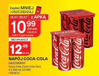 Coca Cola - NAPÓJ GAZOWANY