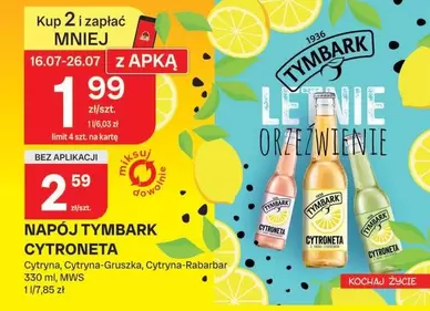 NAPÓJ TYMBARK CYTRONETA