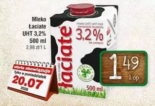 Mleko Łaciate UHT 3,2%