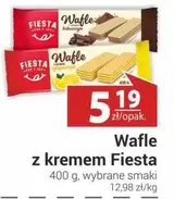 Wafle z kremem