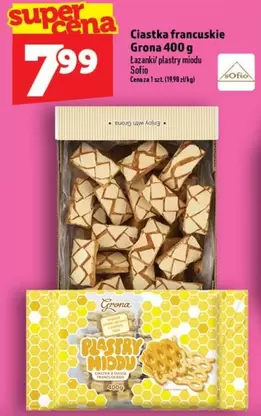 Ciastka francuskie Grona