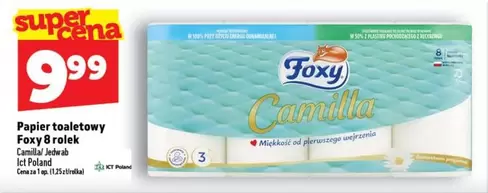 Papier toaletowy Foxy 8 rolek