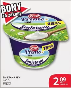 Śmietana 18%