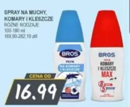 Spray na muchy, komary i kleszcze