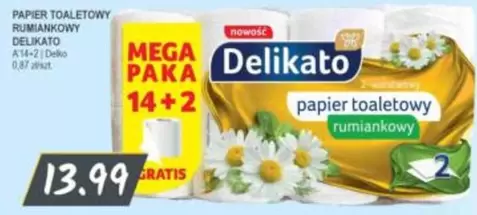 Mega - Papier toaletowy rumiankowy
