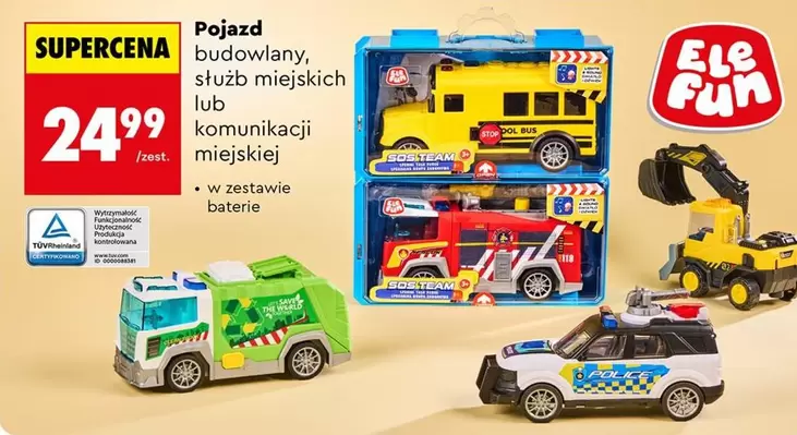 Team - Pojazd: Pojazd budowlany, służb miejskich lub komunikacji miejskiej