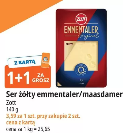 Ser żółty emmentaler/maasdamer