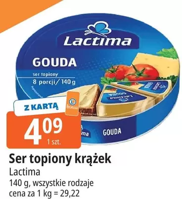 Ser topiony krążek