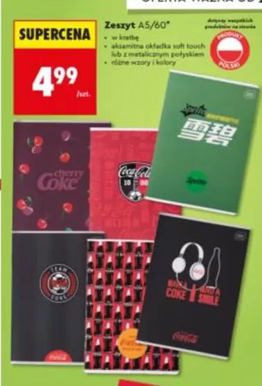 Coca Cola - Zeszyt A5/60