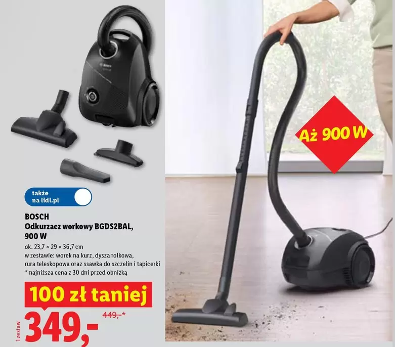 Bosch - Odkurzacz workowy BGD52BAL