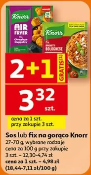 Sos lub fix na gorąco
