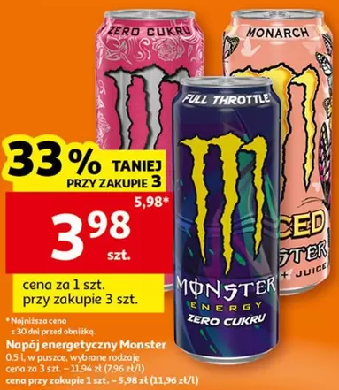 Monster - Napój energetyczny