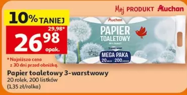 Mega - Papier toaletowy 3-warstwowy