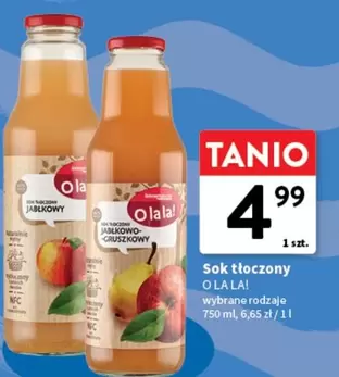 De - Sok tłoczony