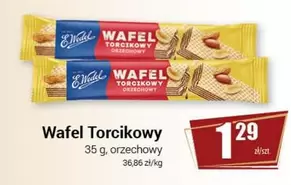 Wafel Torcikowy Orzechowy